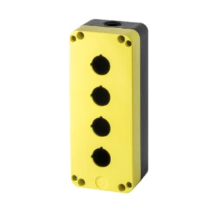 CAJA DE BOTONES STECK PQ05K – 5 ORIFICIOS Ø22, 215×75×54 MM, IP65