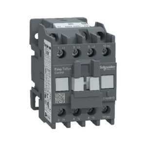 CONTACTOR SCHNEIDER ELECTRIC EASYPact TVS LC1E2510M6 – 25 A, 3 POLOS, BOBINA 220 V