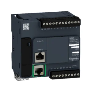 CONTROLADOR LÓGICO SCHNEIDER ELECTRIC MODICON M221 TM221CE16T – 24 V DC, 9 ENTRADAS, 7 SALIDAS TRANSISTOR, ETHERNET